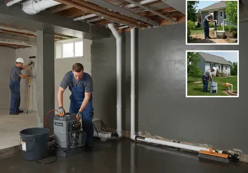 Basement Waterproofing and Flood Prevention process in Armour, SD